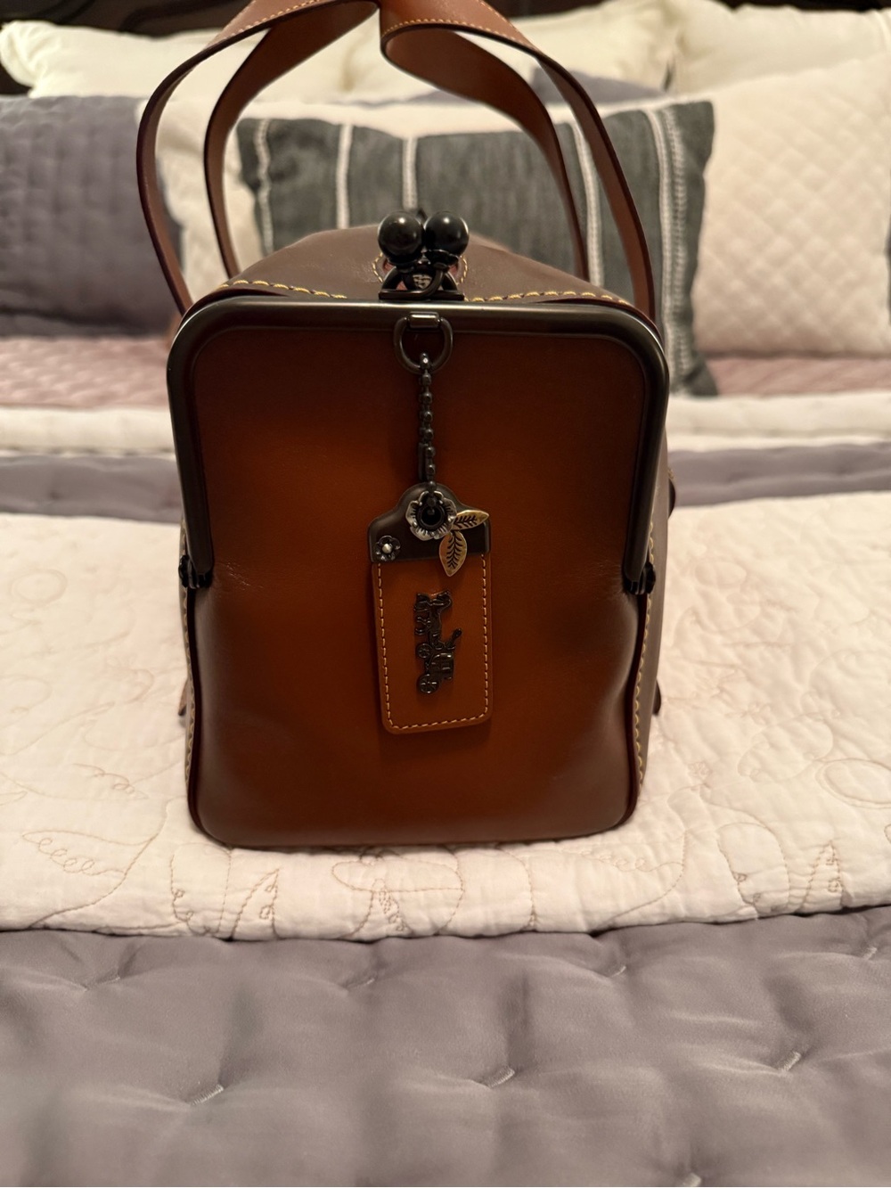EUC Coach Mailbox Bag 1941 Saddle - Picture 2 of 15